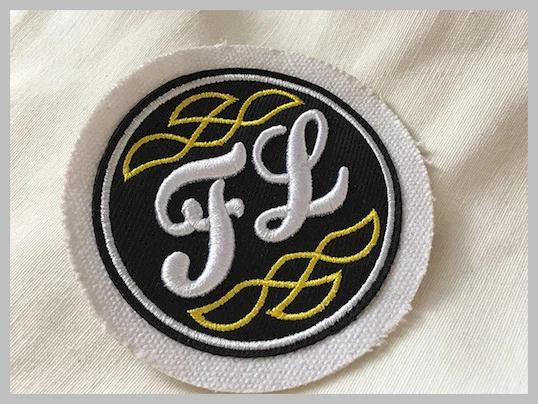 Custom Embroidered Military Name Patches , Large 3D Embroidery Patches