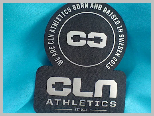 Fashion Custom Clothing Patches For Clothing , 3d Pvc Silicone Rubber 